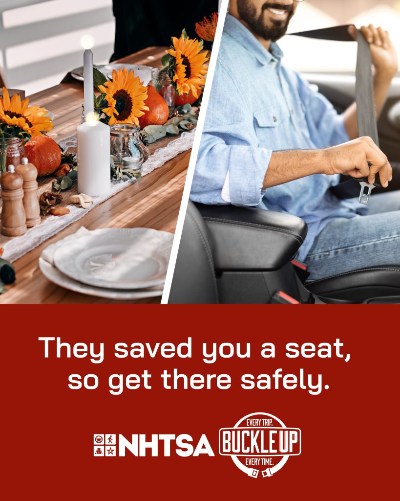 NHTSA Reminds Drivers: Buckle Up. Every Trip. Every Time.
